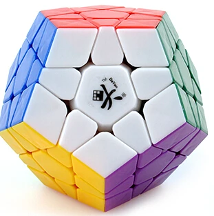 DaYan Megaminx волшебный кубик-Додекаэдр головоломки на время обучения игрушек и образования cubo magico personalizado кубик для игры игрушки - Цвет: Бургундия