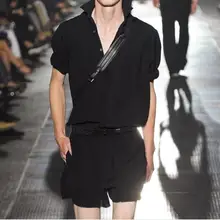 S-4XL Горячие весна мужские новые модные большие размеры прически шорты рабочие и тонкие