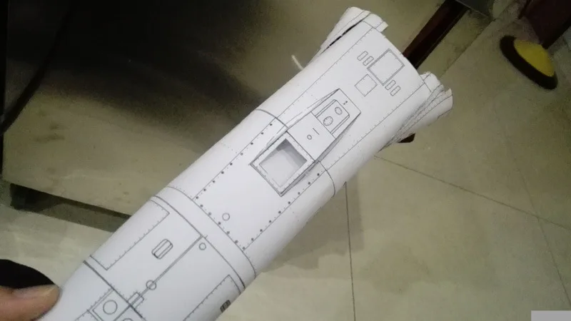 1:72 пропорции DIY Tupolev Tu 16 Black Jack модель бомбардировщика из бумаги 3D истребитель