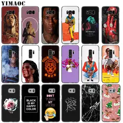 YIMAOC Young Thug Мягкий силиконовый чехол для телефона для samsung Galaxy S10 плюс S9 S8 плюс S6 S7 край S10e E ТПУ Черный цветок крышка