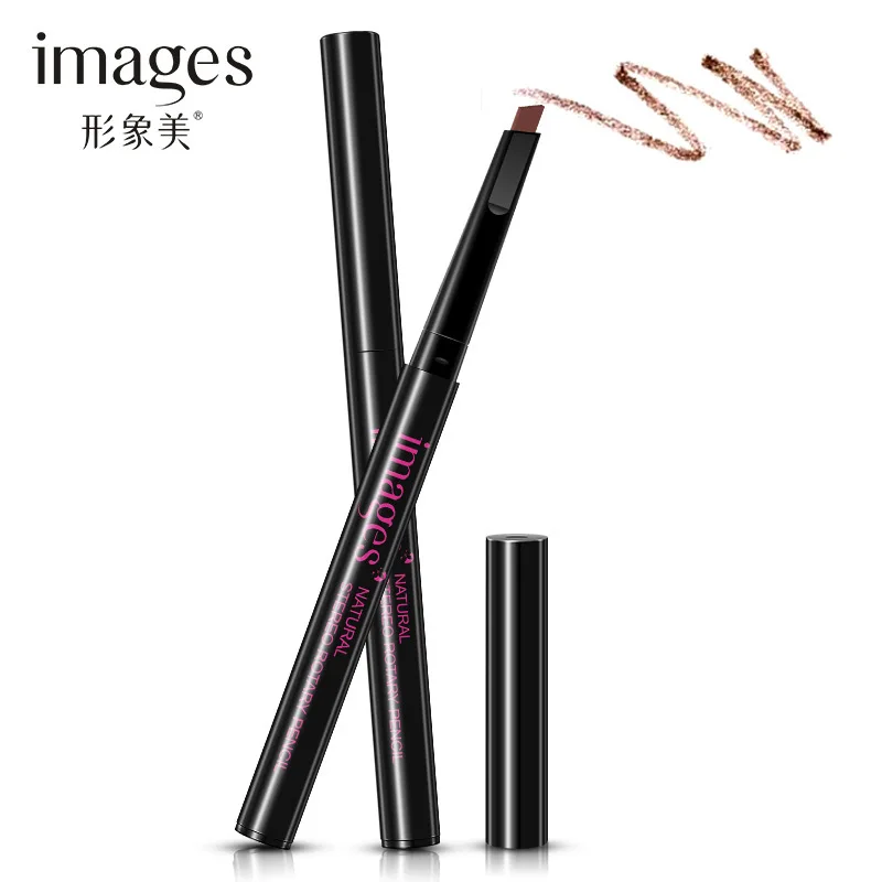

IMAGES 3 Colors Eyebrow Makeup Eyebrow Pencil Long Lasting Waterproof Rotating Automatic Eye Brow Pen Professional Make Up