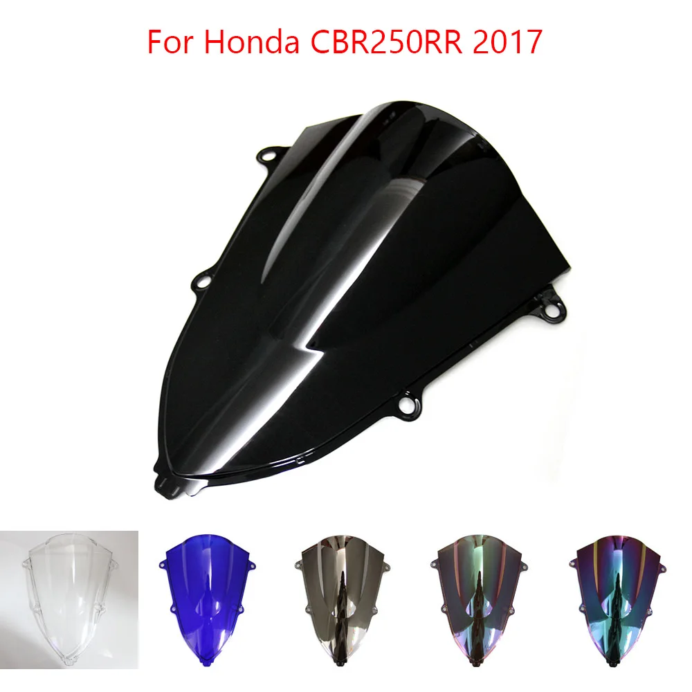 

ABS Windscreen For Honda CBR250RR 2017 Double Bubble Motorcycle Windshield Wind Deflectors