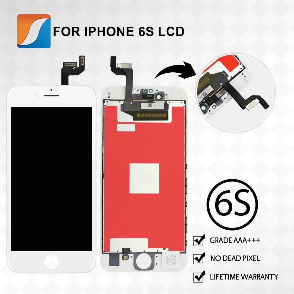 

5PCS/LOT Guarantee For iPhone 6S LCD With 3D Force Touch Screen Assembly 4.7 Inch Display Free Shipping