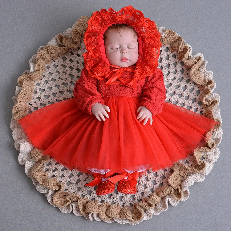 

22inch 55cm Full silicone Vinyl Princess Toddler Babies Dolls modeling Girls Birthday Gift Present Child Play House Toy