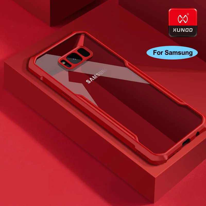 

Luxury For Samsung S8 Plus Soft Silicone Case For Galaxy S9 Plus Phone Airbags Shockproof 360 Full Protective Back Cases Cover