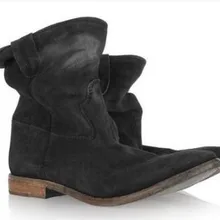 Лидер продаж; сезон осень; женские замшевые ботильоны с круглым носком в байкерском стиле; женская обувь на скрытом каблуке; ботинки для отдыха; сапоги для верховой езды