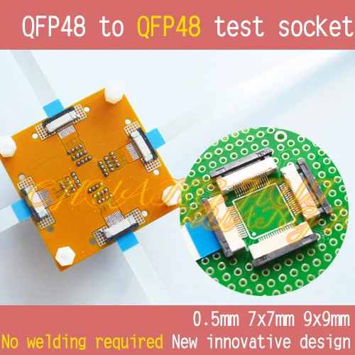   QFP48  QFP48 ׽Ʈ  TQFP48 LQFP48 48 ġ = 0.5mm ũ = 7x7mm 9x9mm