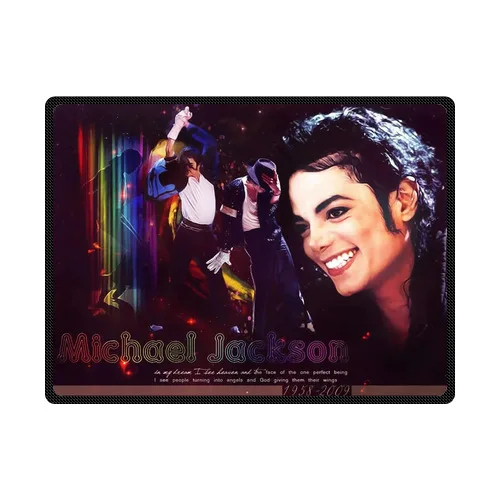 Hot Sales Fashion Blanket King Michael Jackson Printed for 58