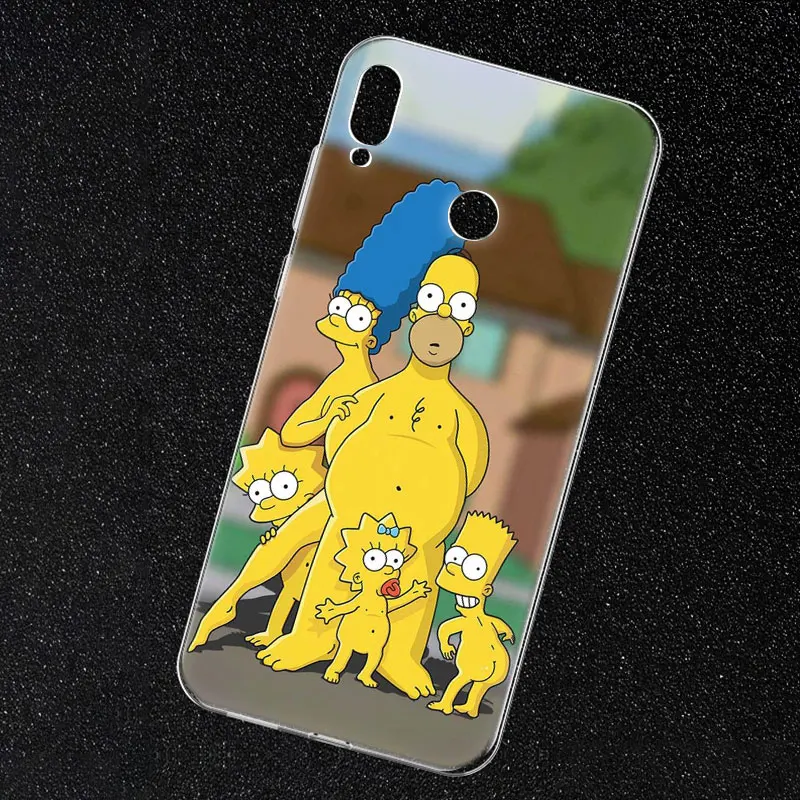 Модный мягкий силиконовый чехол Homer Simpson для Huawei Honor 20 20i 10 9 8 Lite 8X 8C 8A 8S 7S 7A Pro View 20