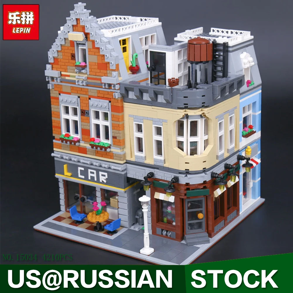 

Lepin 15034 4210Pcs Genuine MOC Series The New Building City Set Building Blocks Bricks Educational Toy Model As Christmas Gifts