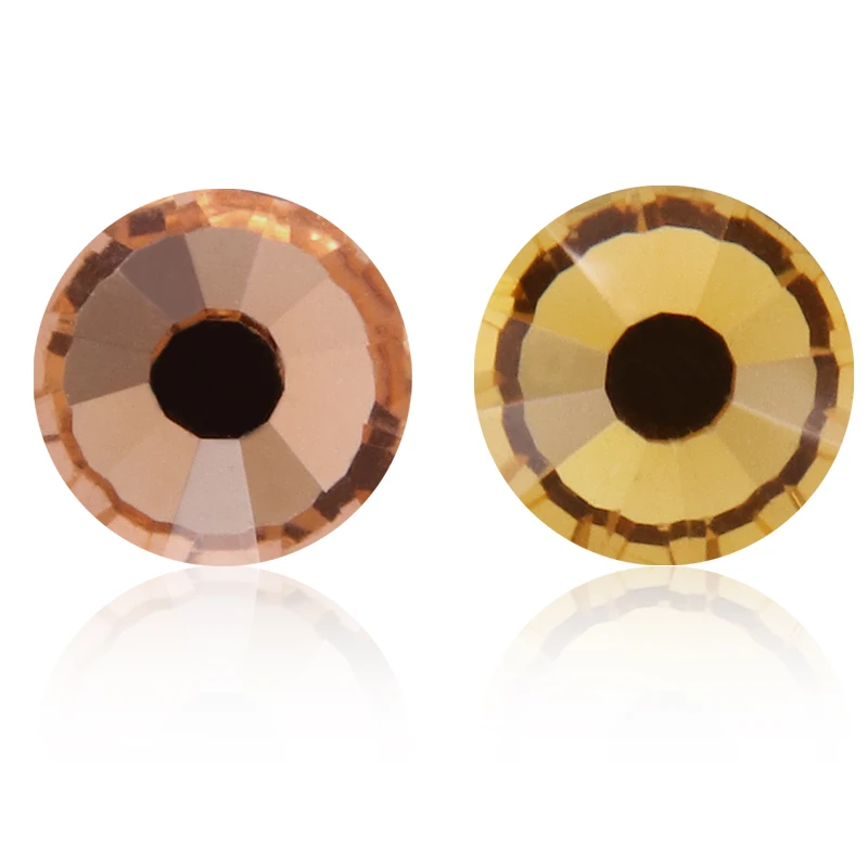

Golden Shadow swa elements Glitter Crystals SS20 ss30 Glass Non HotFix Rhinestones Flatback Elements Design diy Clothing Rhines