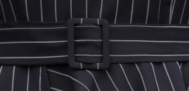 Pani urząd pracy Slim paski zestawy ubrania kobiet paski Ruffles kamizelka topy + długie rozszerzane spodnie 2 sztuk zestawy garnitury ubrania -