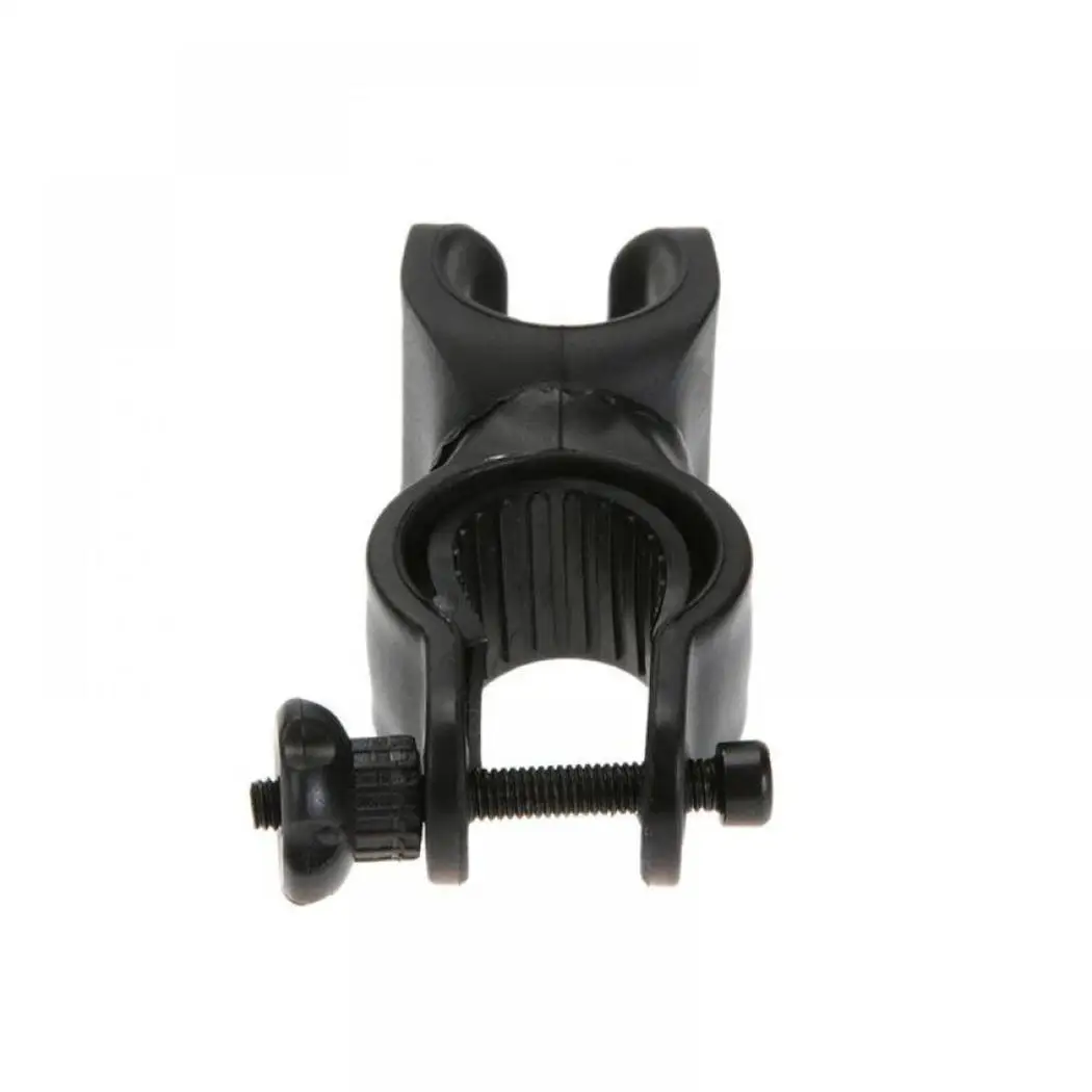 Sale Rotation 360 Grip Headlight Bike Clip Flashlight Swivel Torch Head Bicycle NEW Clamp Road Black Mount Bracket Holder Lamp Light 5