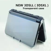 Консоли PC Прозрачный Кристалл протектор жесткий чехол для Nintendo новые 3dsll/ 3dsxl Разделение кристалл чехол