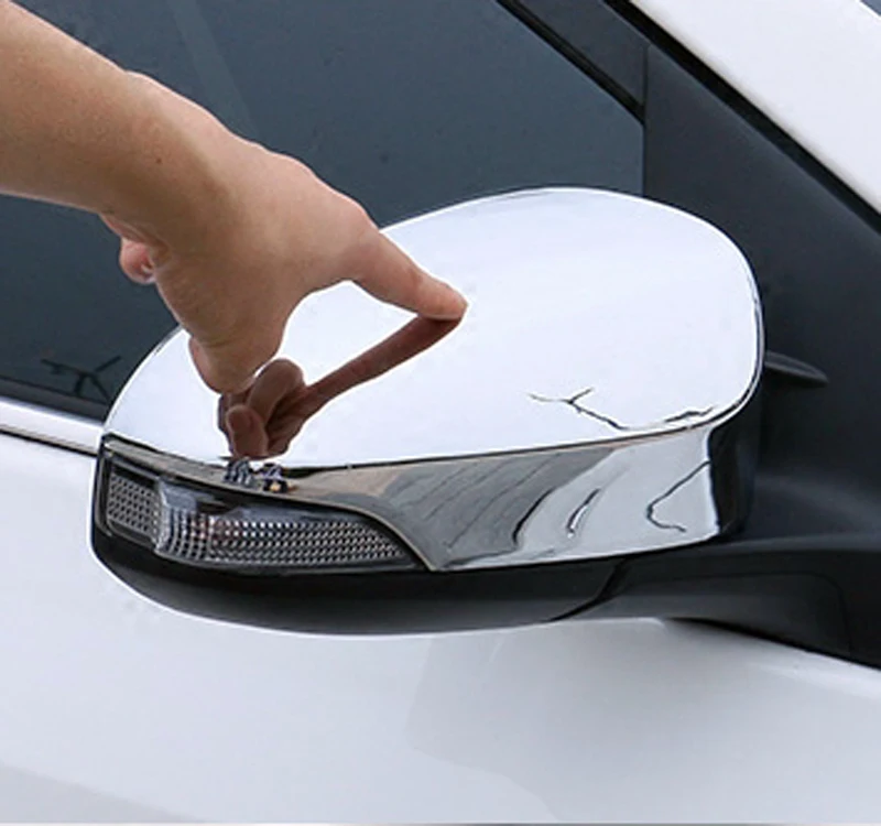 Black Plastic Rear Door Wing Spoiler Trim 1PCS For Toyota C-HR CHR 2016-2018