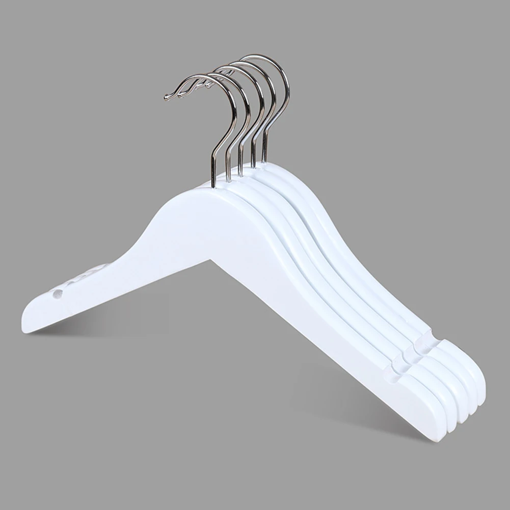 10 قطعة/المجموعة الاطفال الأطفال عدم الانزلاق الملابس شنقا خزانة شماعة معطف بنطلون بار تجفيف رف منظم دائم منزل خشبي