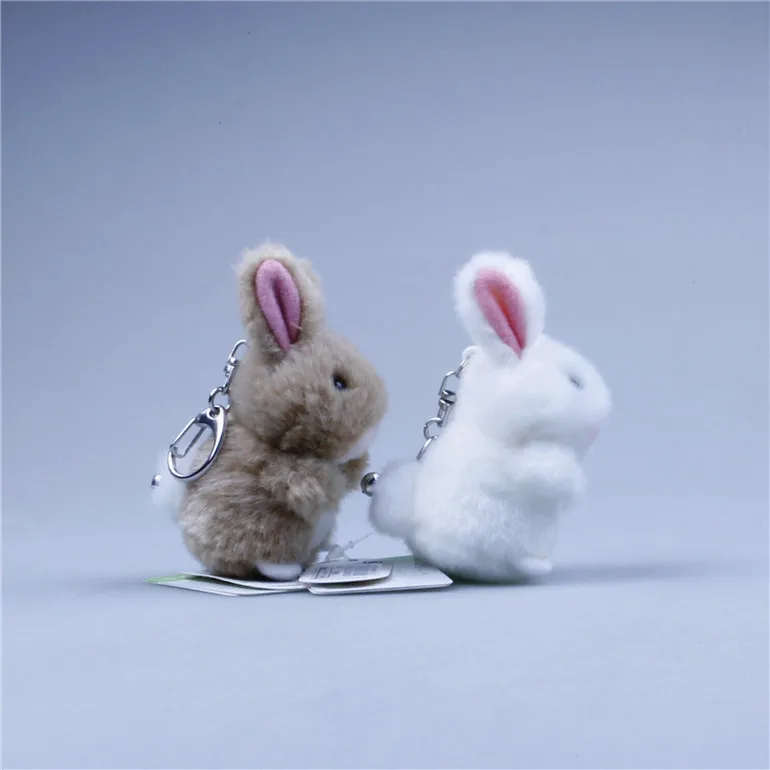 

ESTARTEK TAKENOKO TA001 The Rabbit Bunny Toy Doll Rabbit Pendant Manual Stuffed Animals & Plush Toys Keychain Car Decoration