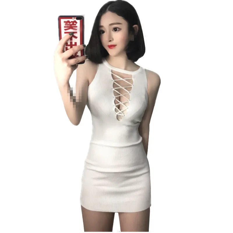 

C1464 2019 new summer women fashion sexy strapless low-cut tight butt-hugging dress cheap wholesale