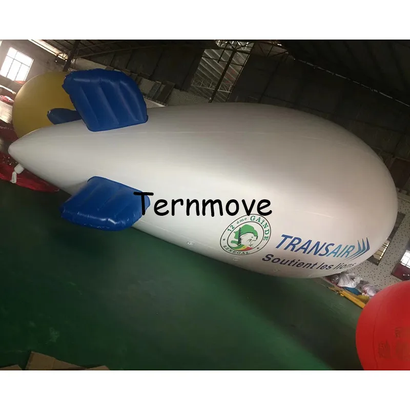

inflating airship balloons helium for advertising/0.18mm inflatable PVC flying helium blimp inflatable promotion airplane