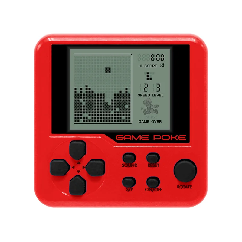 portable tetris game console