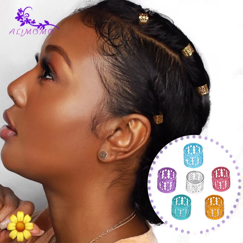 Hair Beads For Dreadlocks 100Pcs/lot Golden And Silver 6 Color