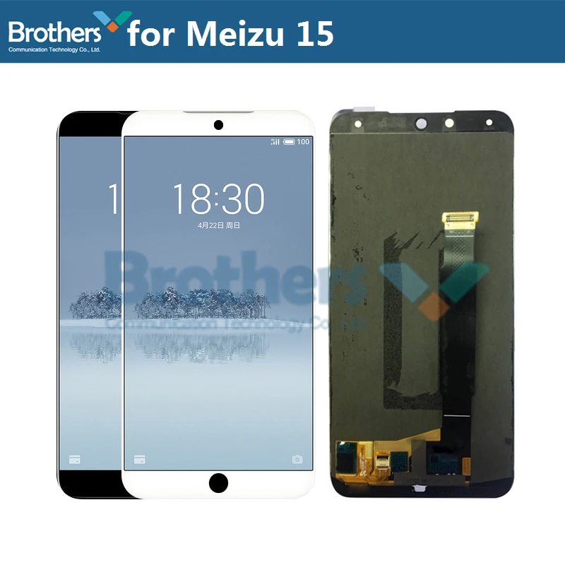 ЖК экран для Meizu 15 Plus дисплей сенсорный дигитайзер оригинальный в сборе запасная