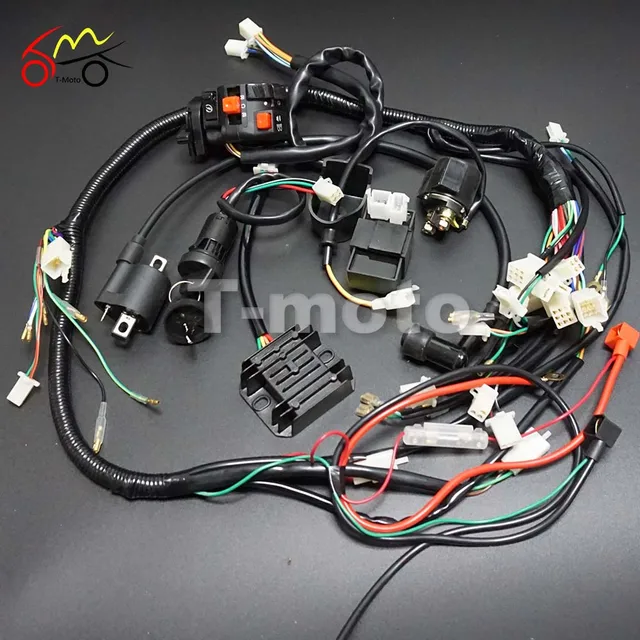 lifan wiring harness wiring diagram data schema Quad Wiring Harness 200 250cc Chinese Electric Start Loncin #15