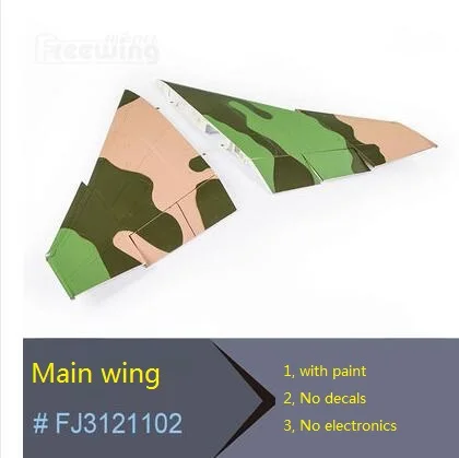 

Main wing set for Freewing rc aircraft toy model 2018 new F4 90mm F-4 90mm