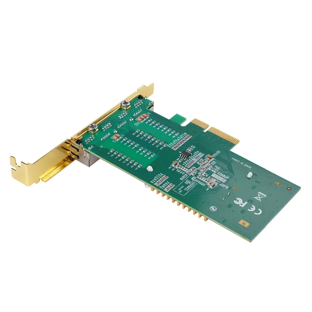 ORICO 4 порта PCI-E для RJ45 PCI Express карта расширения высокоскоростной PCI-e PCIe для настольных компьютеров компоненты win 10 добавить на карты