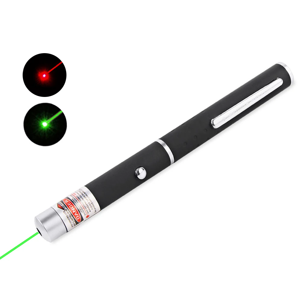 5MW High-Powered Red Laser Pointer Pen Lazer 650nm Visible Beam Light 500M 