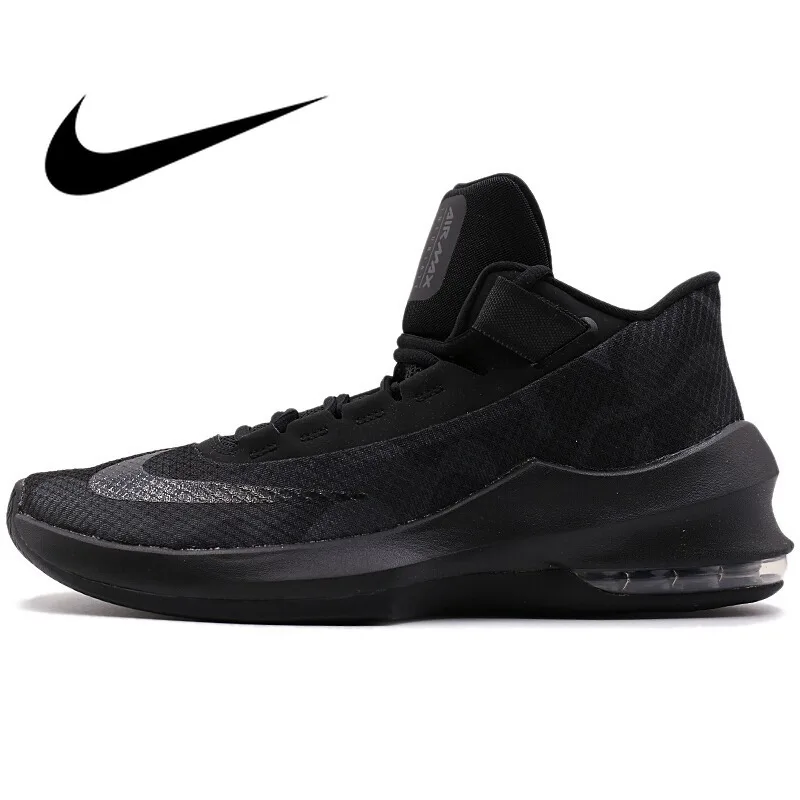 

Original New 2018 NIKE AIR MAX INFURIATE 2 Men's Basketball Shoes High Cut Breathable Durable Comfortable Sneakers AO6550