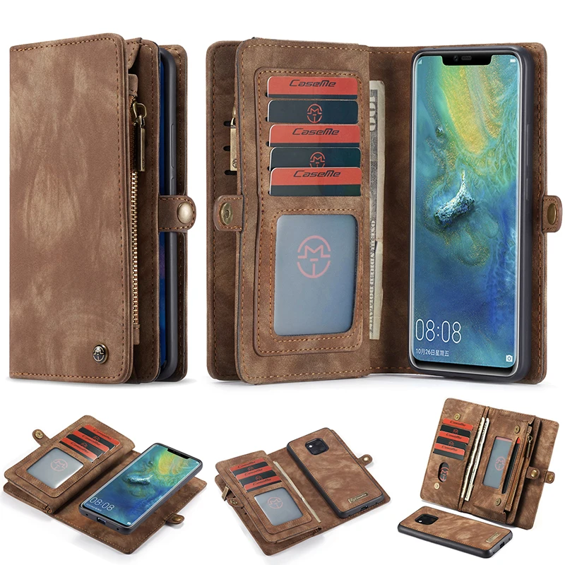 

Luxury Leather Case For Huawei P20 Lite Mate 20 Flip Case Wallet Cover Magnetic Business Phone Case For Huawei Mate 20 P20 Pro
