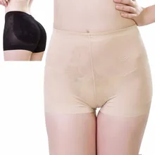 Женский пикантный с подкладками трусики Анальная пробка Кнопка стеклоподъемника трусики увеличивающая подкладка для ягодиц Лифт утолщаются бесшовные трусики нижнее белье с пуш-апом фижмы