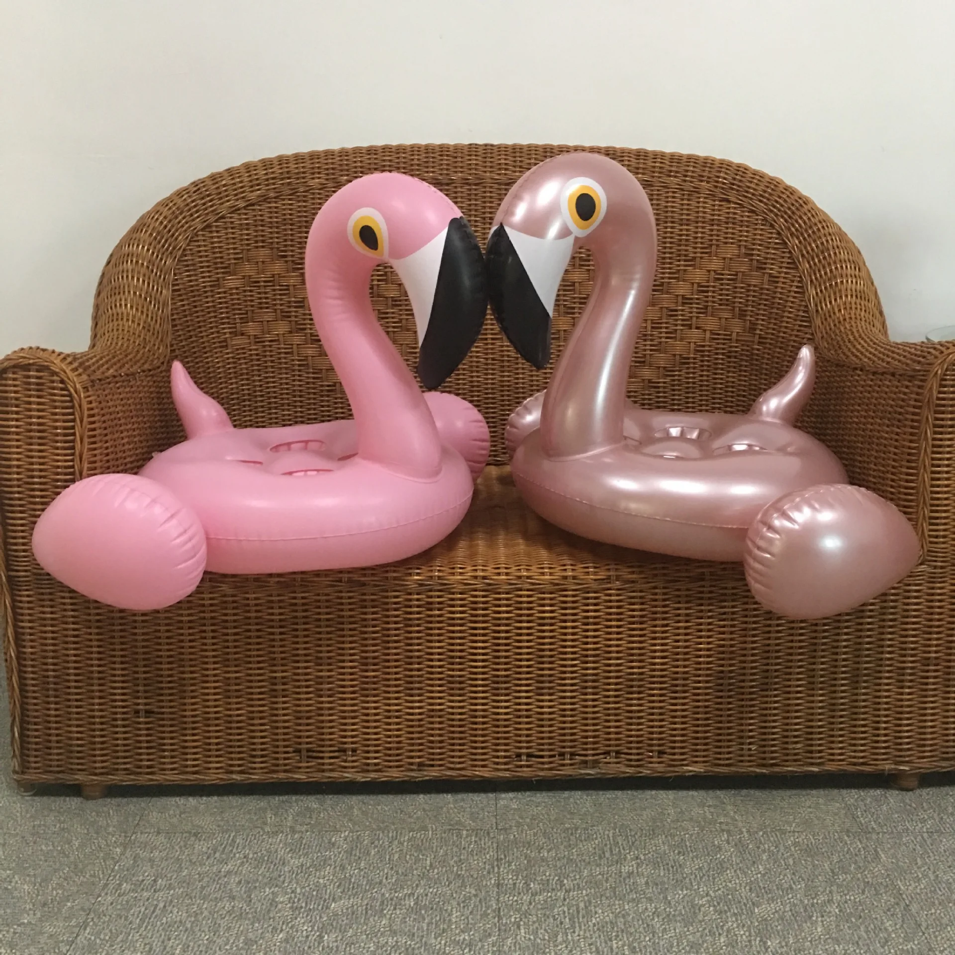 Розовое золото надувной для бассейна термосы с изображением фламинго держатель 4 отверстия Надувной розовый Фламинго подставки Cola