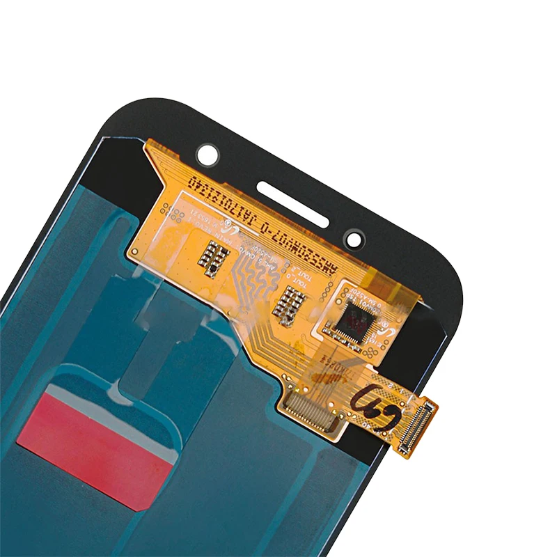 Tanie Oryginalny AMOLED lcd do samsunga Galaxy obraz na płótnie A5 2017 lcd A520 SM A520F wyświetlacz lcd ekran dotykowy kodowanie za pomocą tego narzędzia online bez montażu