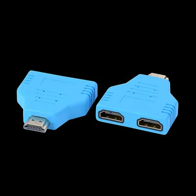 Разветвитель 1080P 1 в 2 HDMI штекер гнезда адаптер гнездо|Кабели HDMI| |