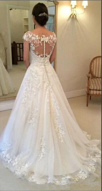 2016-modest-new-lace-appliques-wedding-dresses