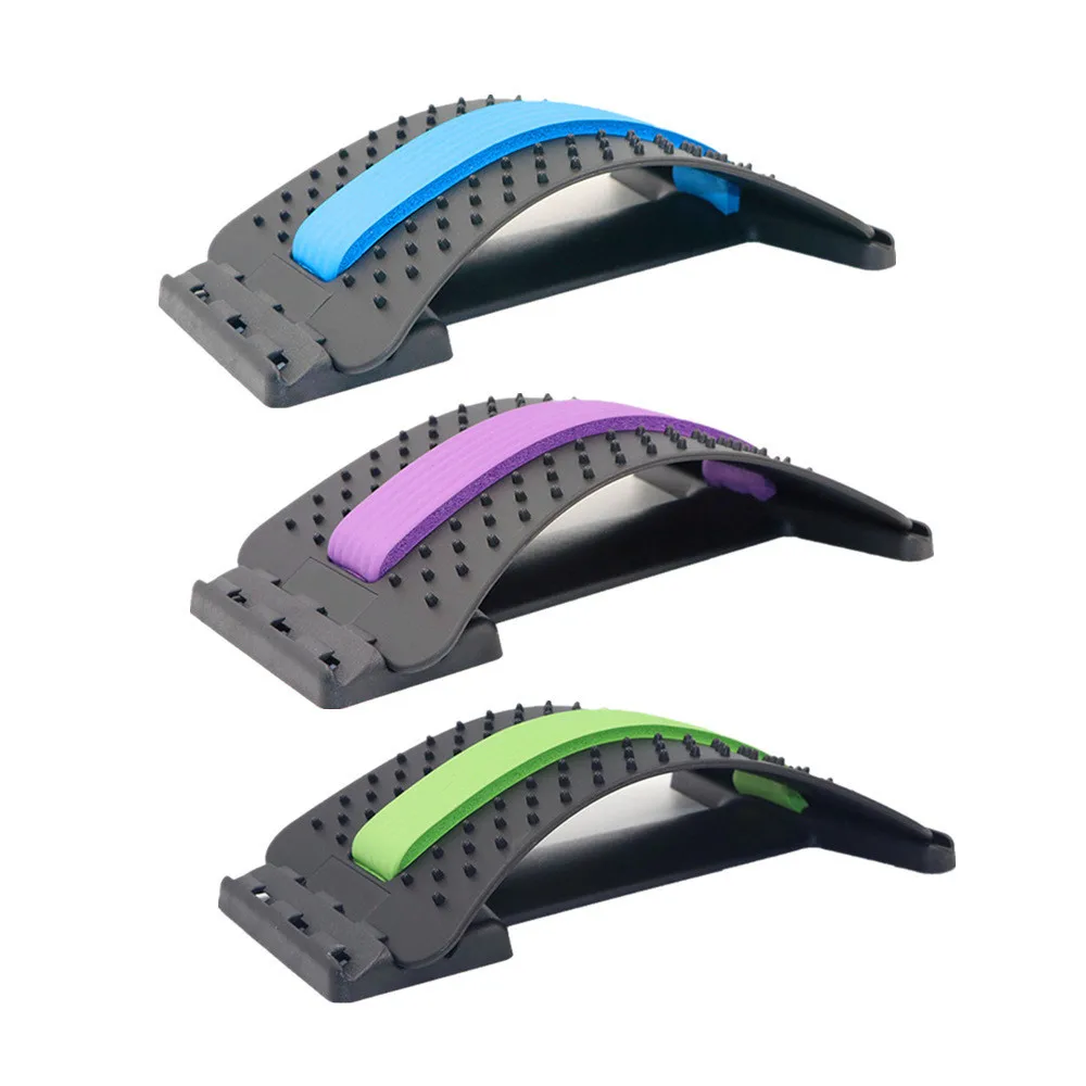 

Multi-Level Back Stretching Device Correct Cervical Vertebra Lumbar Traction Dev For dropshipping High quality durable