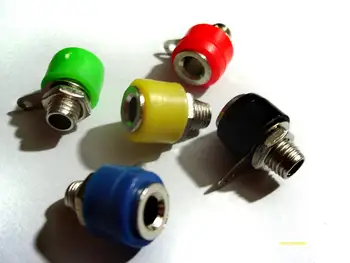 

100pcs 4mm banana socket jack FOR Banana Plug connector