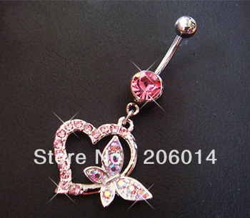 

Wholesale Dangle Ring Navel Ring Belly Ring Body Jewelry5PC/LOT