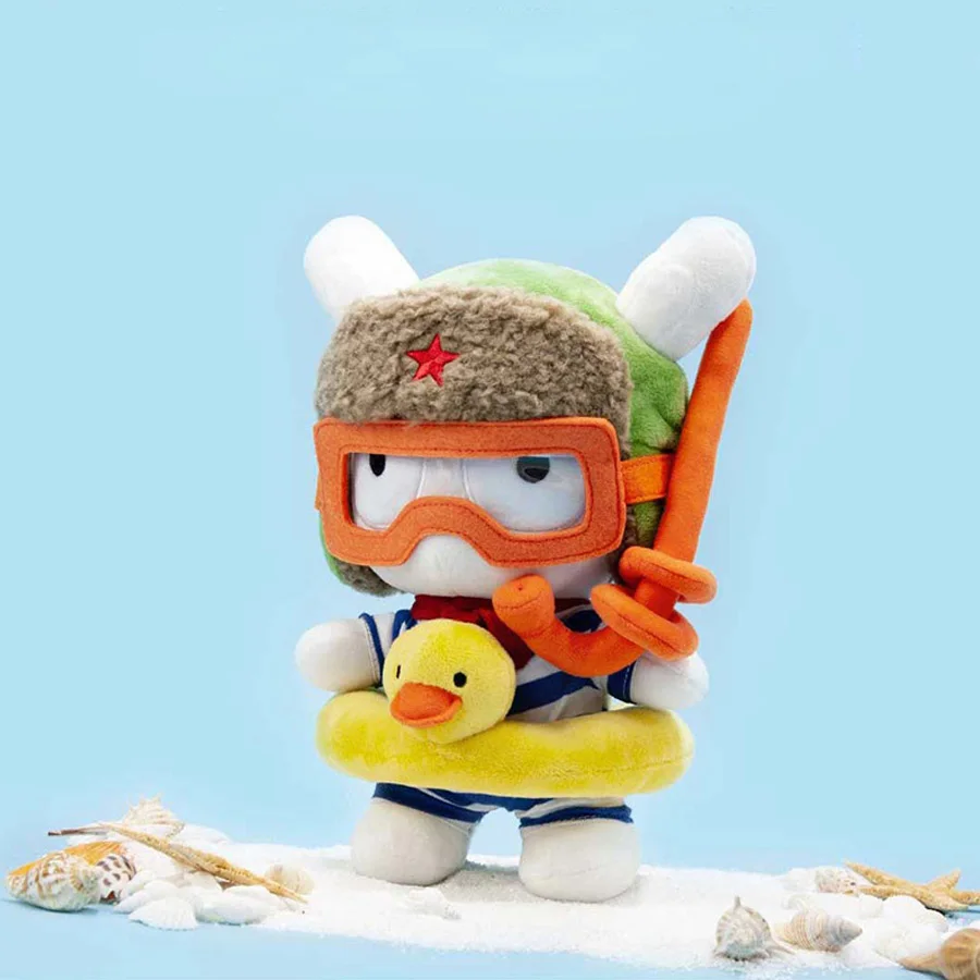 Оригинальная кукла кролик Xiaomi Mitu 25 см ПП хлопок шерсть мультфильм милая игрушка