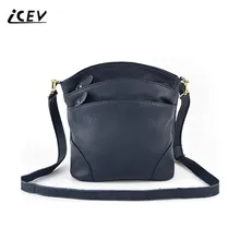 Icev Новый 100% Корова Пояса из натуральной кожи сумка Сумки Для женщин известный теплые Сумки через плечо для Для женщин Курьерские сумки дамы tote плеча