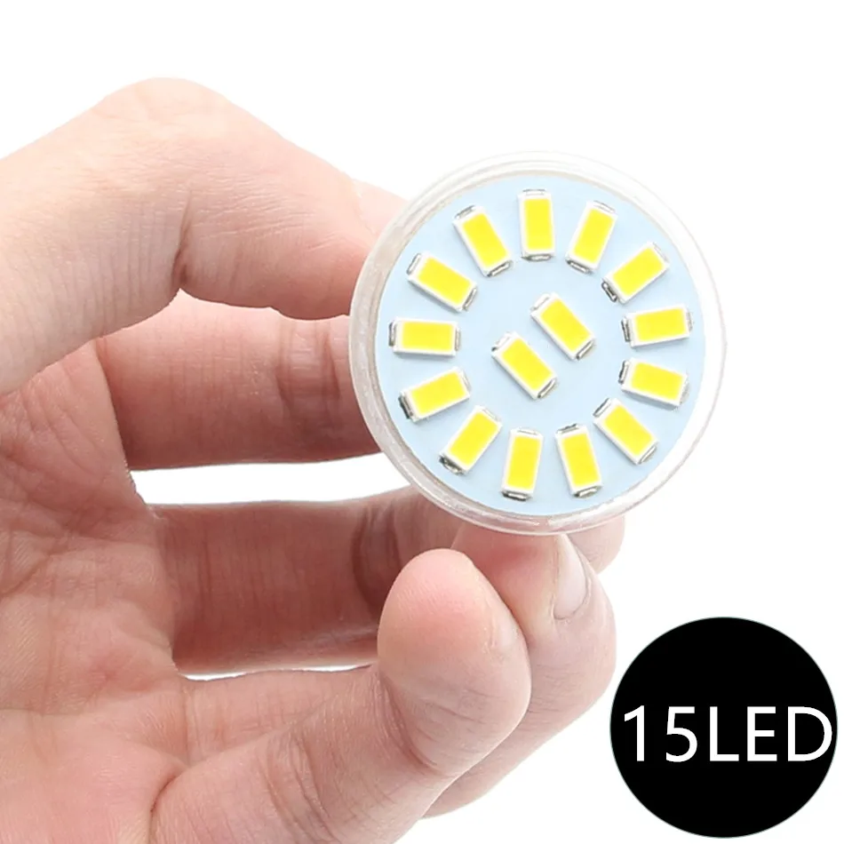 BEILAI 10PCS SMD 5730 MR11 Светодиодный точечный светильник лампы AC/DC 12V 24V лампада
