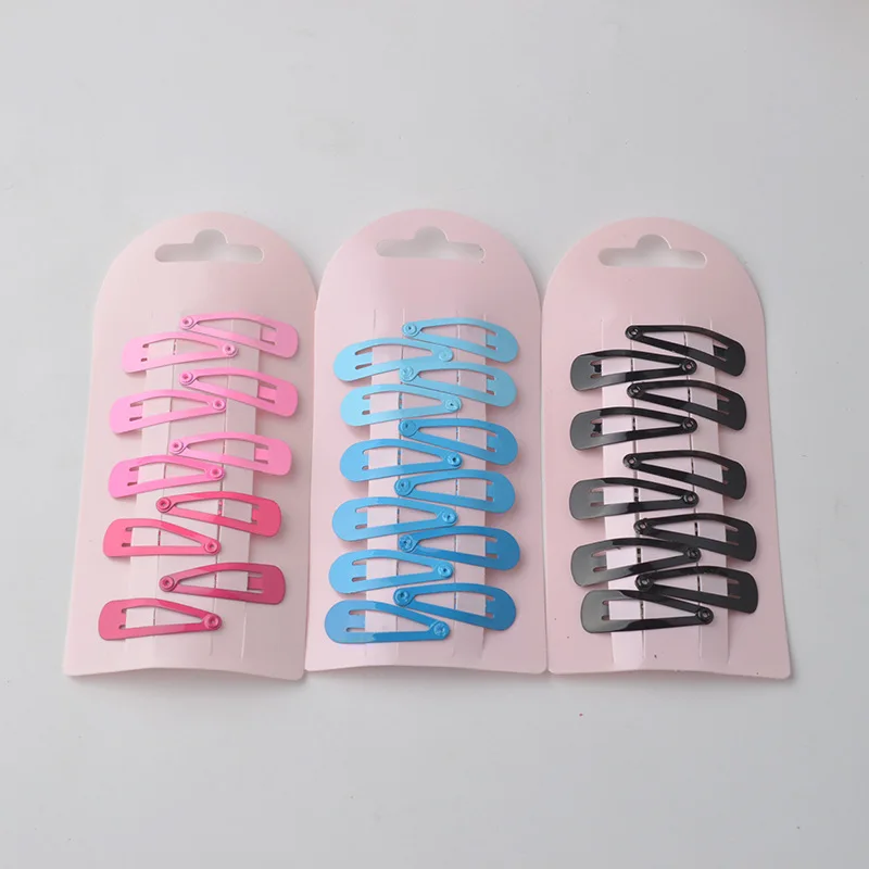 10pcs Girls Baby Kids Princess Hair Accessories Slides Snap Hair BB Clips Slid .