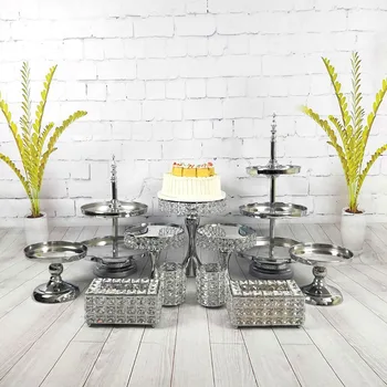 

9-11pcs/ set mirror dessert plate candy bar cake decorating tools bakeware