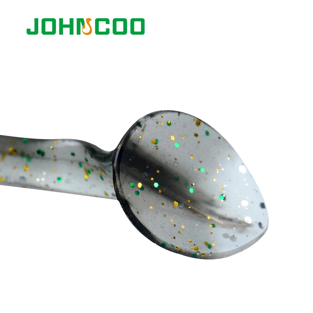 Johcoo 6 шт 90 мм 4 г Высокое качество искусственные приманки мягкие рыболовные Т