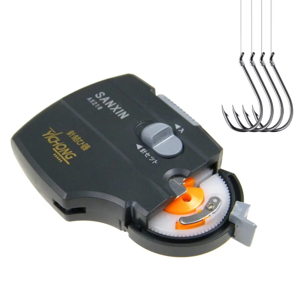 

Automatic Fishing Hook Line Tier Tool Tie Machine Tying Knot Lure Fishing Tackle Device