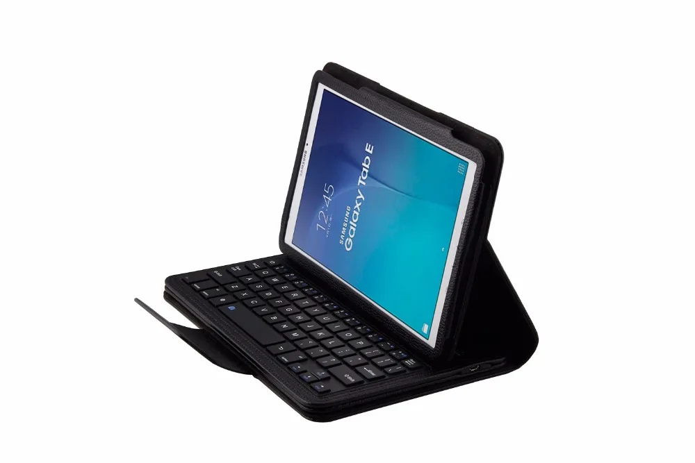 Отсоедините Беспроводной Bluetooth клавиатура чехол для samsung Galaxy Tab E 8,0 SM-T375 T375 SM-T377 T378 с Экран протектор фильм