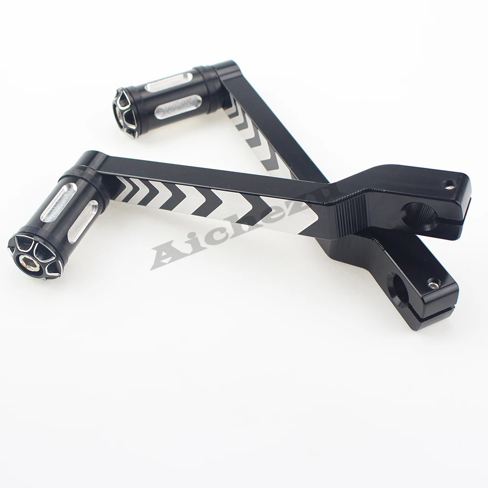ACZ Motorcycle CNC Shift Lever Edge Cut Heel/Toe Shift Levers Arrow
