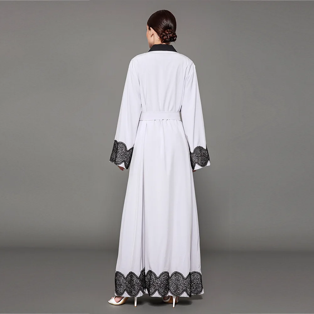 2019 женский серый кафтан abaya Дубай турецкое исламское платье плюс размер 5XL